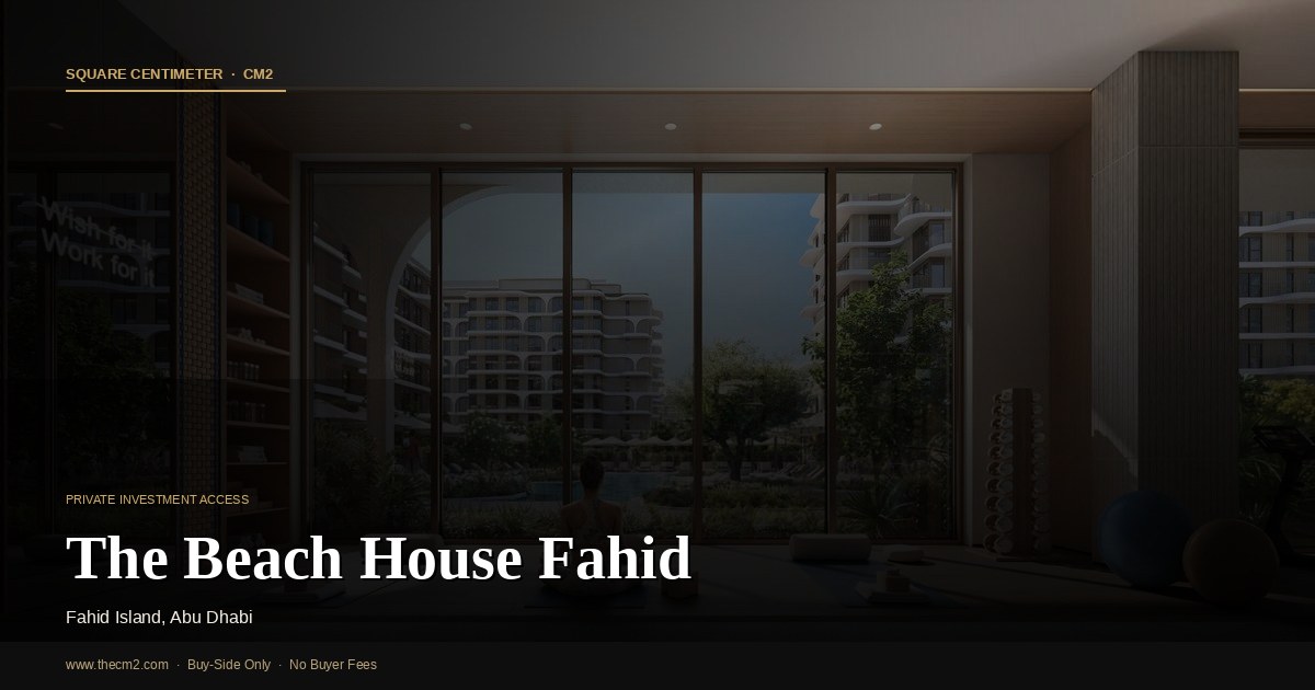 Fahid Island — Private Beachfront