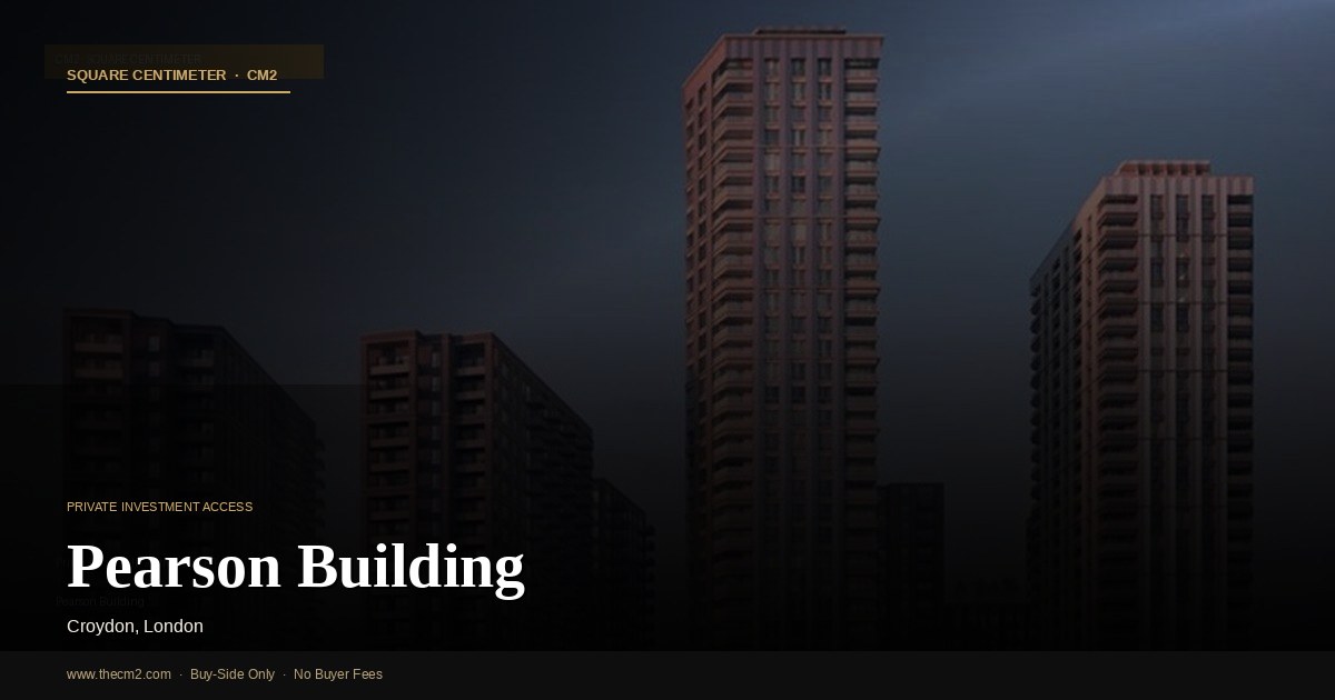 Pearson Building — London property investment